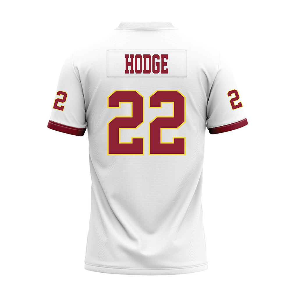 NSU - NCAA Football : Dreavin Hodge - White Premium Football Jersey-1
