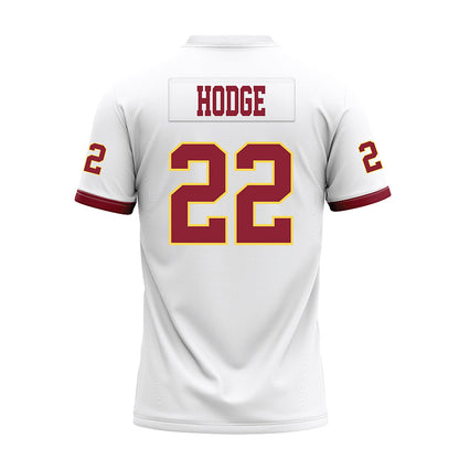 NSU - NCAA Football : Dreavin Hodge - White Premium Football Jersey-1
