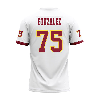 NSU - NCAA Football : Felipe Gonzalez - White Premium Football Jersey-1