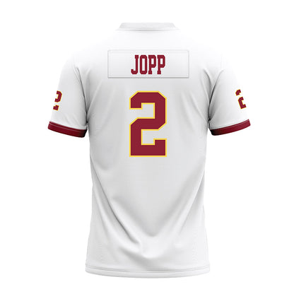 NSU - NCAA Football : Elijah Jopp - White Premium Football Jersey-1