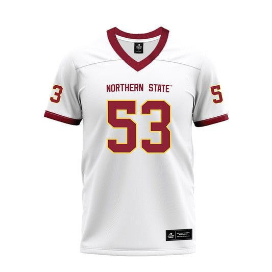 NSU - NCAA Football : Benson Jerry - White Premium Football Jersey-0