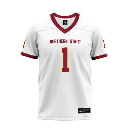 NSU - NCAA Football : Daniel Britt - White Premium Football Jersey-0