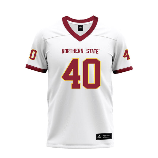 NSU - NCAA Football : Jackson Waitkus - White Premium Football Jersey-0