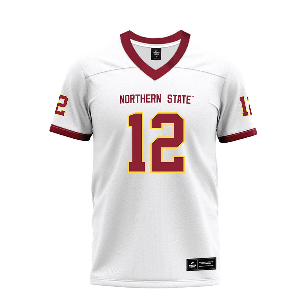 NSU - NCAA Football : Israel Bauer - White Premium Football Jersey-0