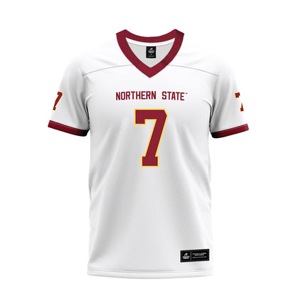 NSU - NCAA Football : Holden Havlik - White Premium Football Jersey-0