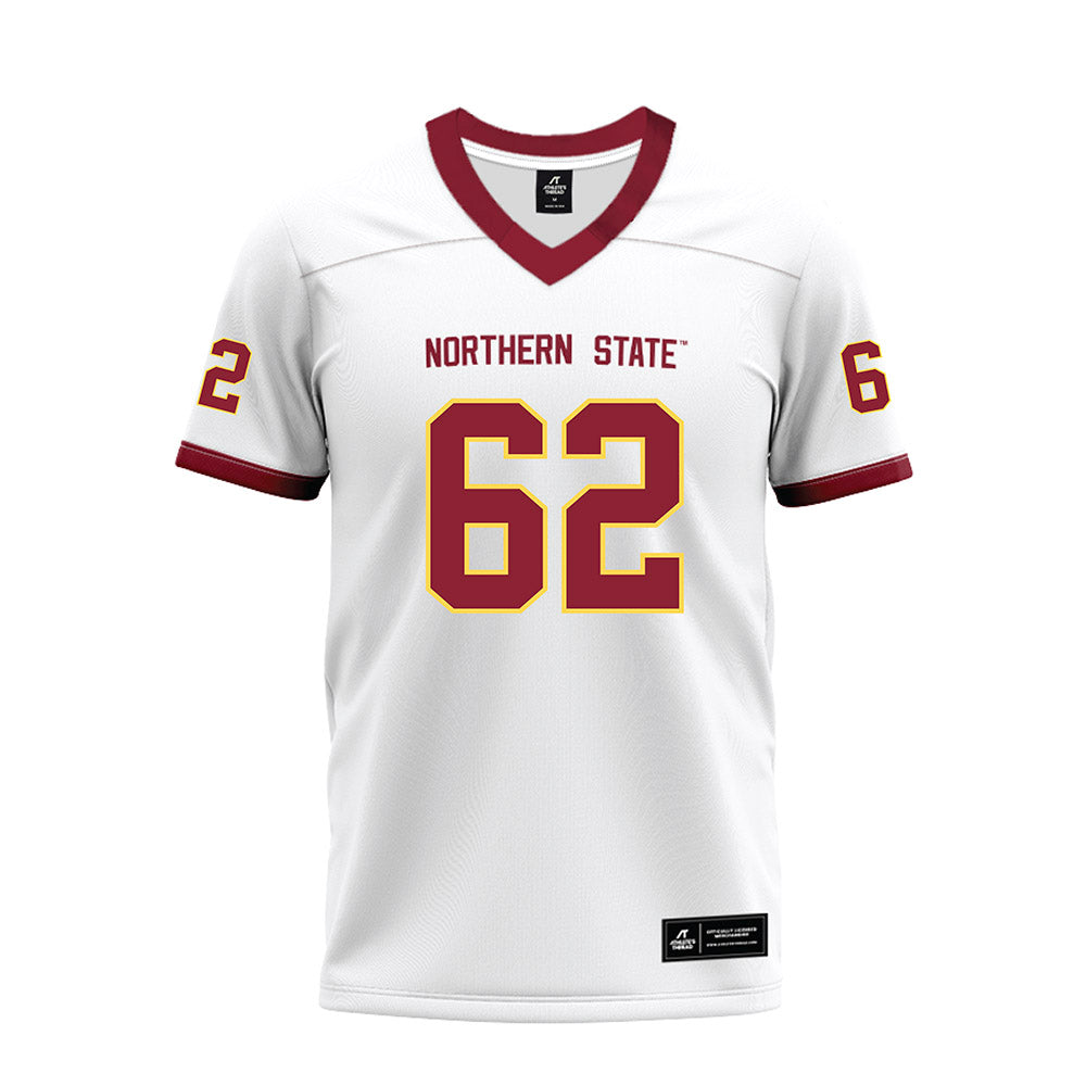 NSU - NCAA Football : Conner Wallman - White Premium Football Jersey-0