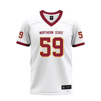 NSU - NCAA Football : Harrison Smith - White Premium Football Jersey-0