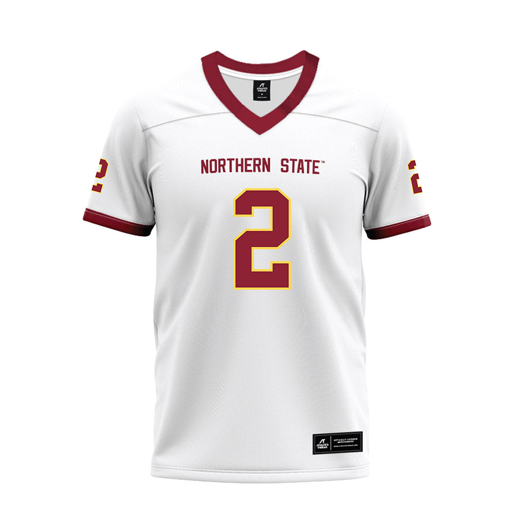 NSU - NCAA Football : Adrian Wilson - White Premium Football Jersey-0