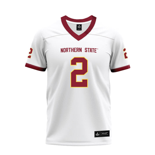 NSU - NCAA Football : Adrian Wilson - White Premium Football Jersey-0