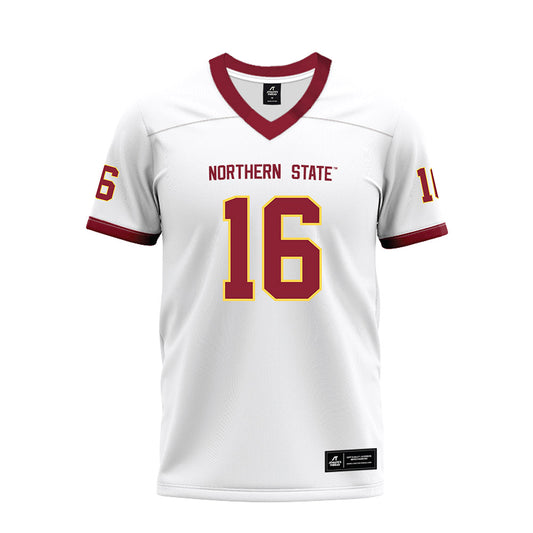NSU - NCAA Football : Colten Meyer - White Premium Football Jersey-0