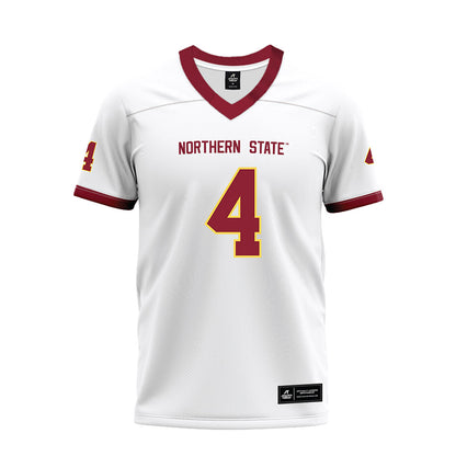 NSU - NCAA Football : Boston Katzer - White Premium Football Jersey-0