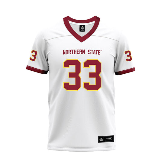 NSU - NCAA Football : Brady Moon - White Premium Football Jersey-0