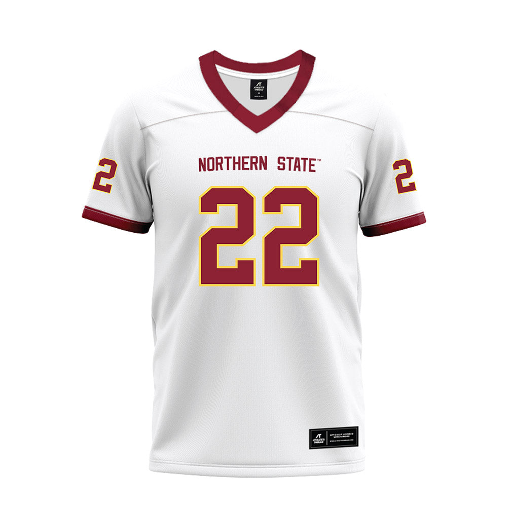 NSU - NCAA Football : Dreavin Hodge - White Premium Football Jersey-0