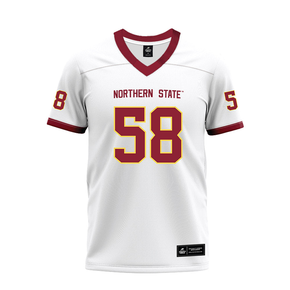 NSU - NCAA Football : Zach Smith - White Premium Football Jersey-0