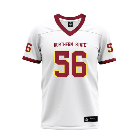 NSU - NCAA Football : Sam Souerdyke - White Premium Football Jersey-0