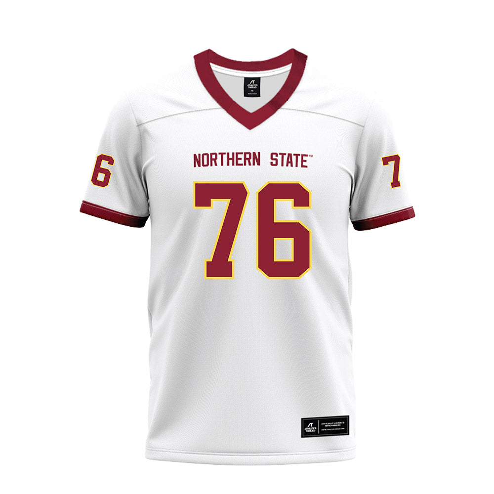 NSU - NCAA Football : Noah Draeger - White Premium Football Jersey