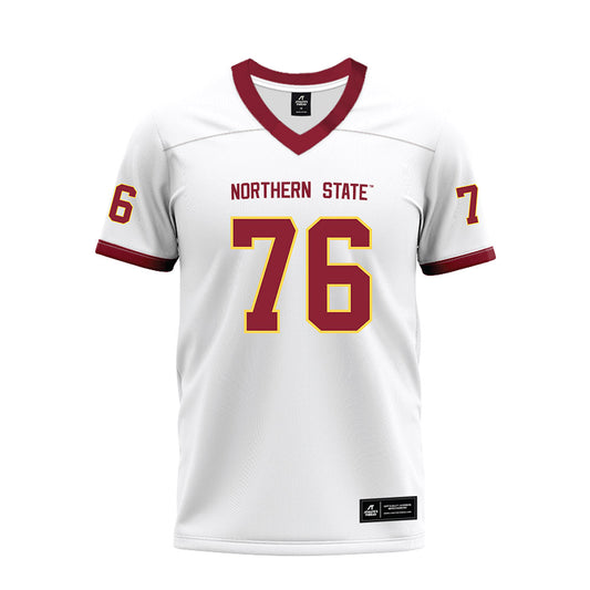 NSU - NCAA Football : Noah Draeger - White Premium Football Jersey