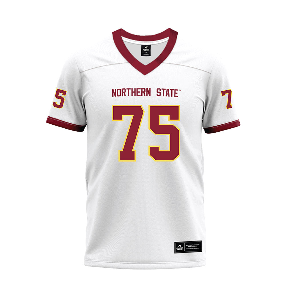 NSU - NCAA Football : Felipe Gonzalez - White Premium Football Jersey-0