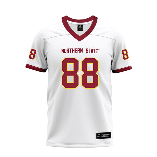 NSU - NCAA Football : Colby Flowers - White Premium Football Jersey-0