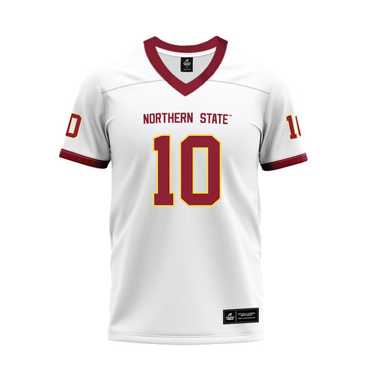 NSU - NCAA Football : Jacob Ford - White Premium Football Jersey-0