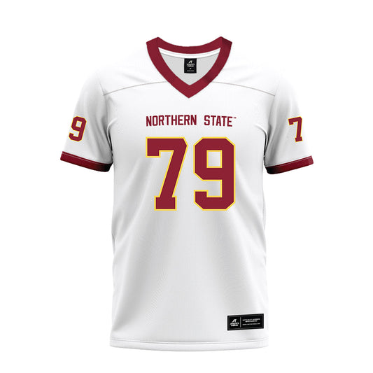 NSU - NCAA Football : Michael Nolan - White Premium Football Jersey-0