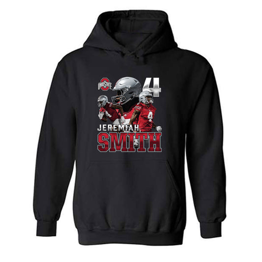 Ohio State - NCAA Football : Jeremiah Smith - Hooded Sweatshirt