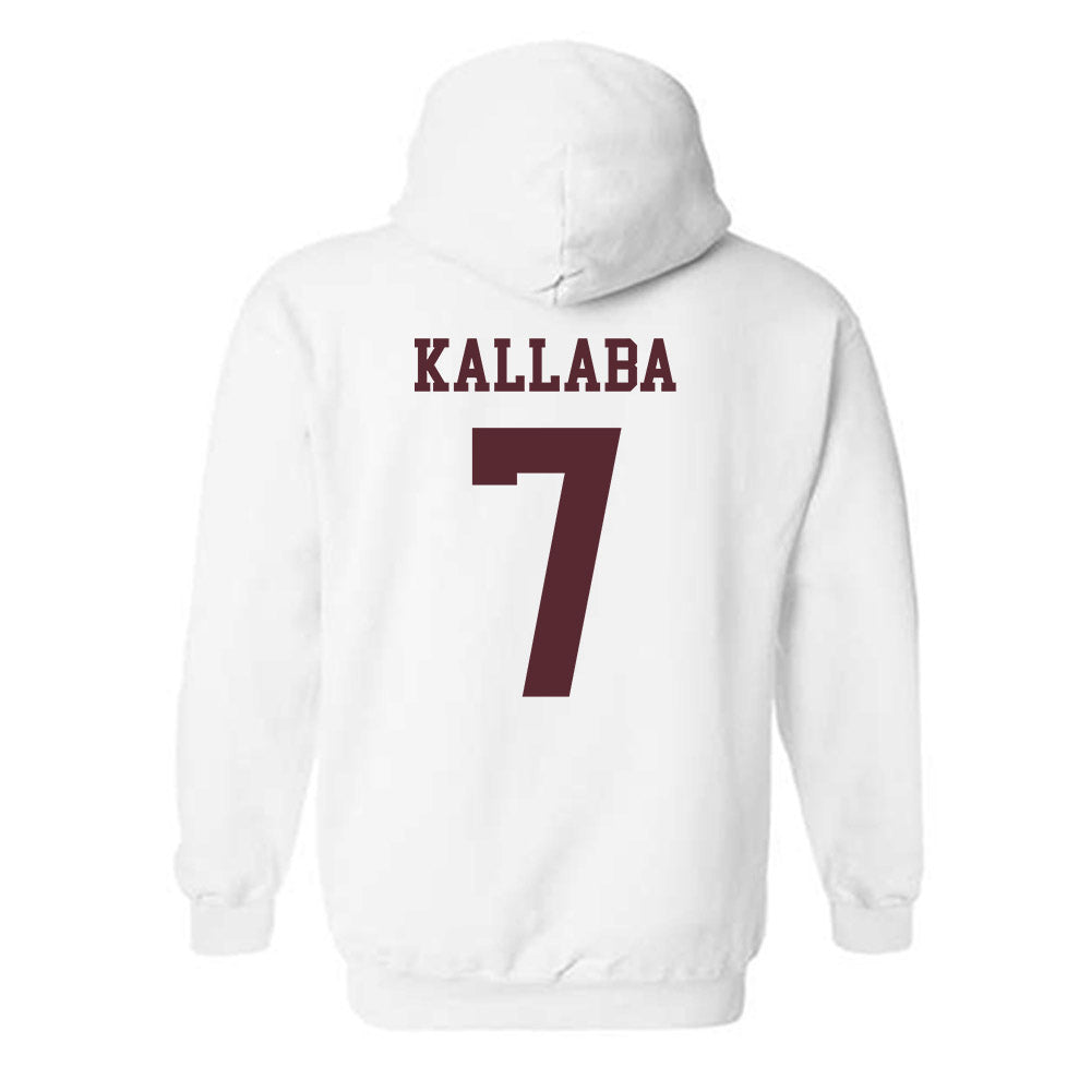 Loyola - NCAA Women's Soccer : Riga Kallaba - Classic Shersey Hooded Sweatshirt-1