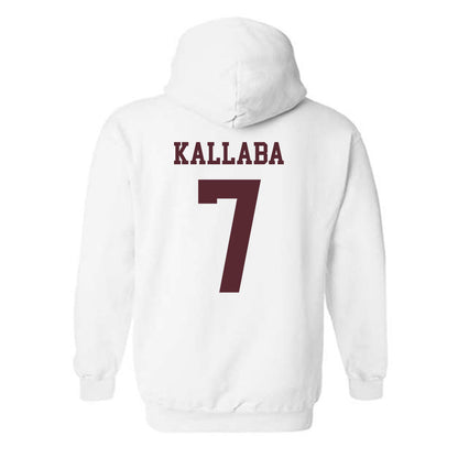Loyola - NCAA Women's Soccer : Riga Kallaba - Classic Shersey Hooded Sweatshirt-1