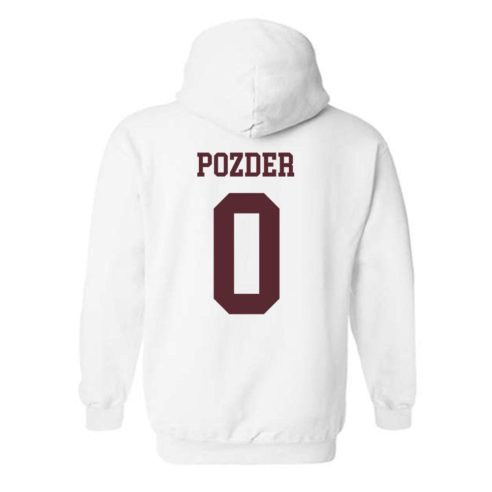 Loyola - NCAA Men's Soccer : Nemanja Pozder - Classic Shersey Hooded Sweatshirt-1