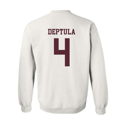  - NCAA Women's Basketball : Audrey Deptula - Classic Shersey Crewneck Sweatshirt-1