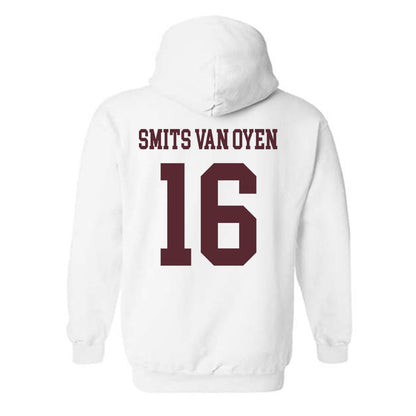 Loyola - NCAA Men's Volleyball : Alexander Smits Van Oyen - Classic Shersey Hooded Sweatshirt-1