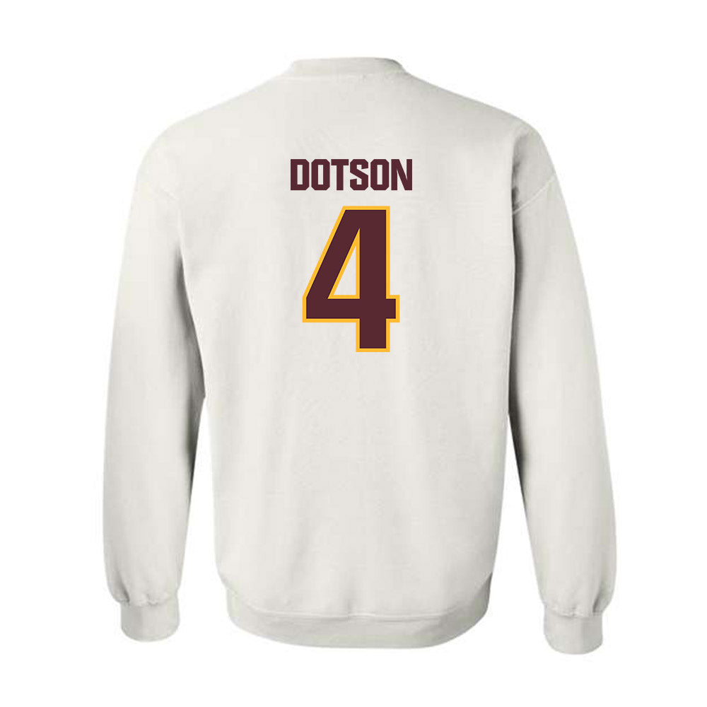 Loyola - NCAA Men's Basketball : Kayde Dotson - Classic Shersey Crewneck Sweatshirt-1