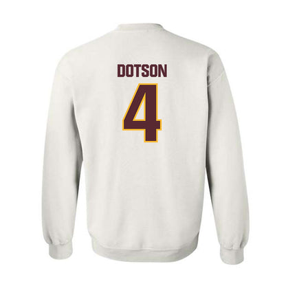 Loyola - NCAA Men's Basketball : Kayde Dotson - Classic Shersey Crewneck Sweatshirt-1