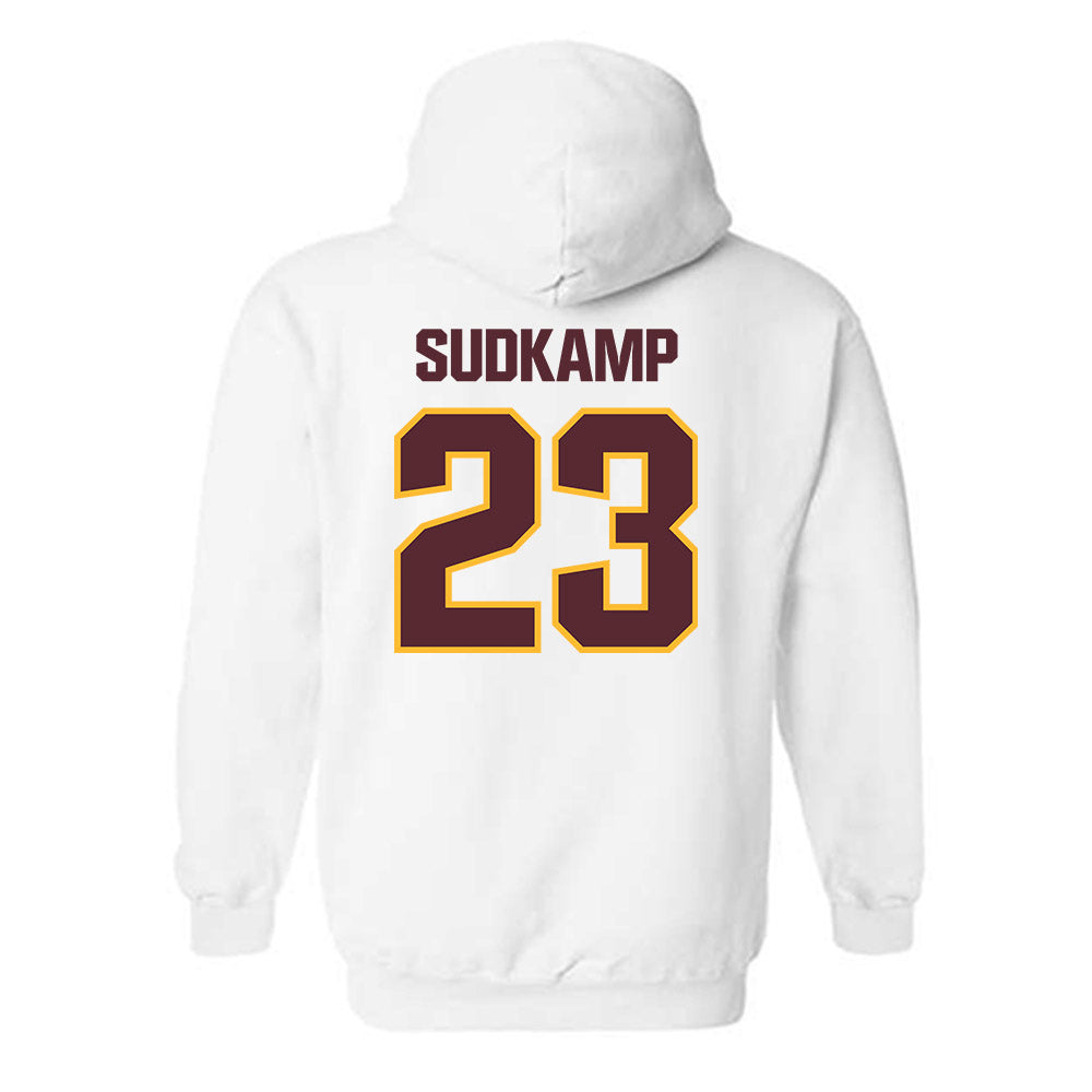 Loyola - NCAA Women's Soccer : Abby Sudkamp - Classic Shersey Hooded Sweatshirt-1