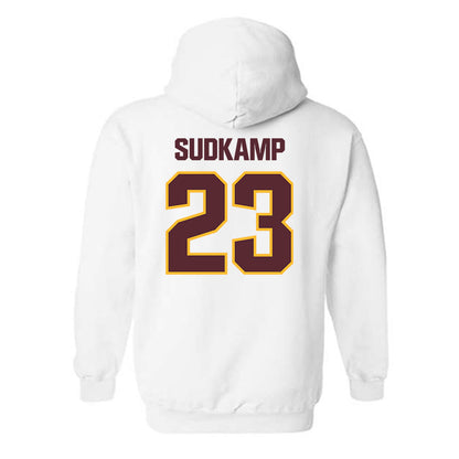 Loyola - NCAA Women's Soccer : Abby Sudkamp - Classic Shersey Hooded Sweatshirt-1