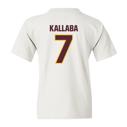 Loyola - NCAA Women's Soccer : Riga Kallaba - Classic Shersey Youth T-Shirt-1