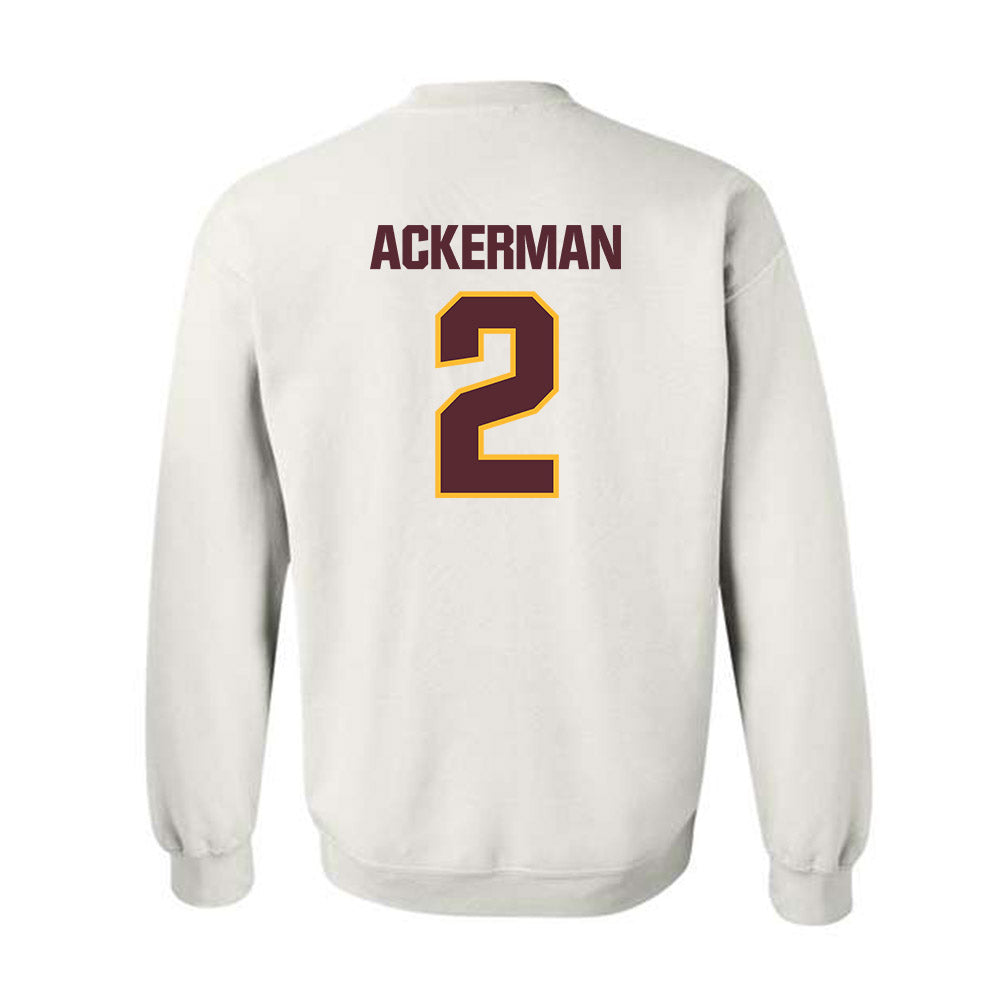 Loyola - NCAA Women's Soccer : Sophie Ackerman - Classic Shersey Crewneck Sweatshirt-1
