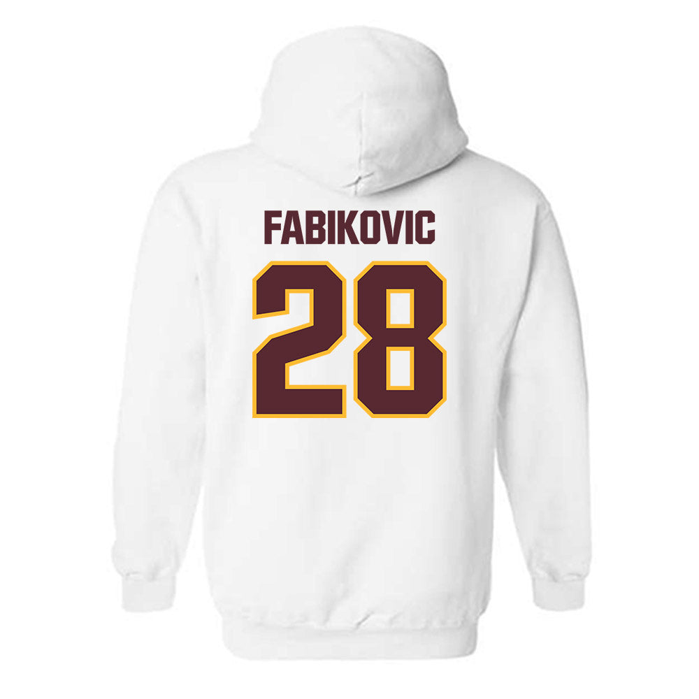 Loyola - NCAA Men's Volleyball : Daniel Fabikovic - Classic Shersey Hooded Sweatshirt-1