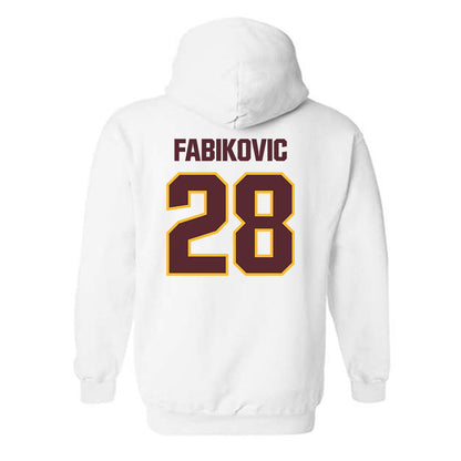 Loyola - NCAA Men's Volleyball : Daniel Fabikovic - Classic Shersey Hooded Sweatshirt-1