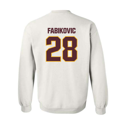 Loyola - NCAA Men's Volleyball : Daniel Fabikovic - Classic Shersey Crewneck Sweatshirt-1