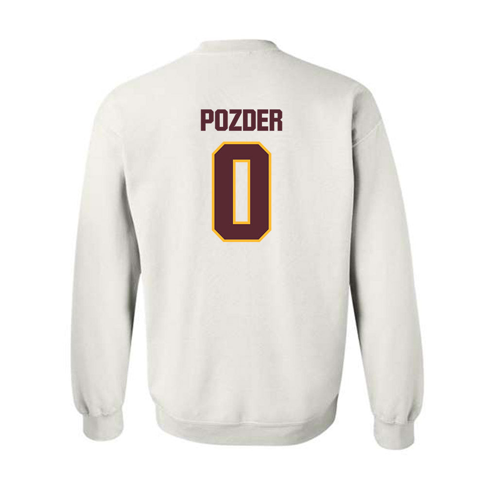 Loyola - NCAA Men's Soccer : Nemanja Pozder - Classic Shersey Crewneck Sweatshirt-1