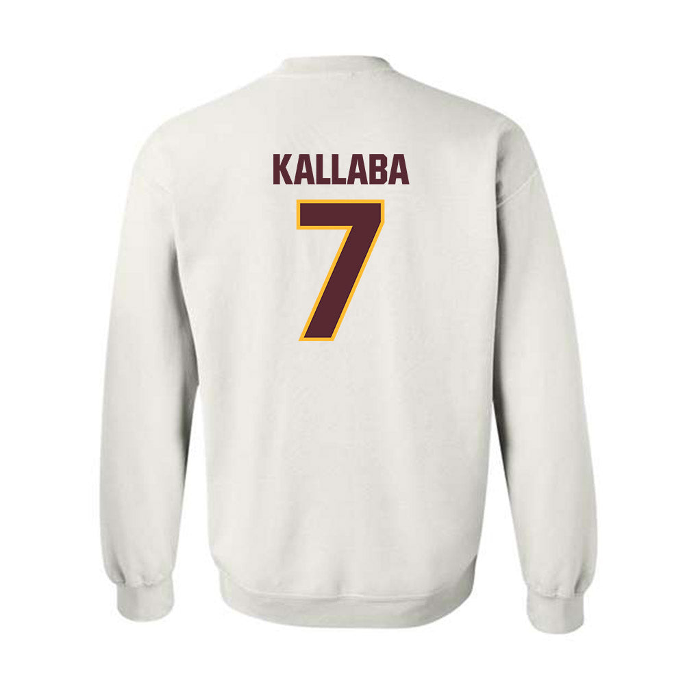 Loyola - NCAA Women's Soccer : Riga Kallaba - Classic Shersey Crewneck Sweatshirt-1