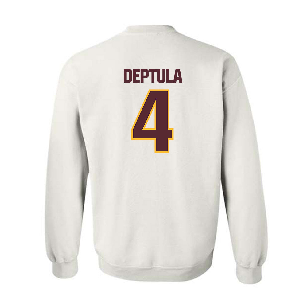  - NCAA Women's Basketball : Audrey Deptula - Classic Shersey Crewneck Sweatshirt-1