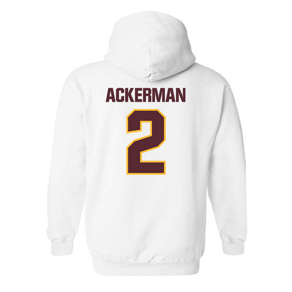 Loyola - NCAA Women's Soccer : Sophie Ackerman - Classic Shersey Hooded Sweatshirt-1