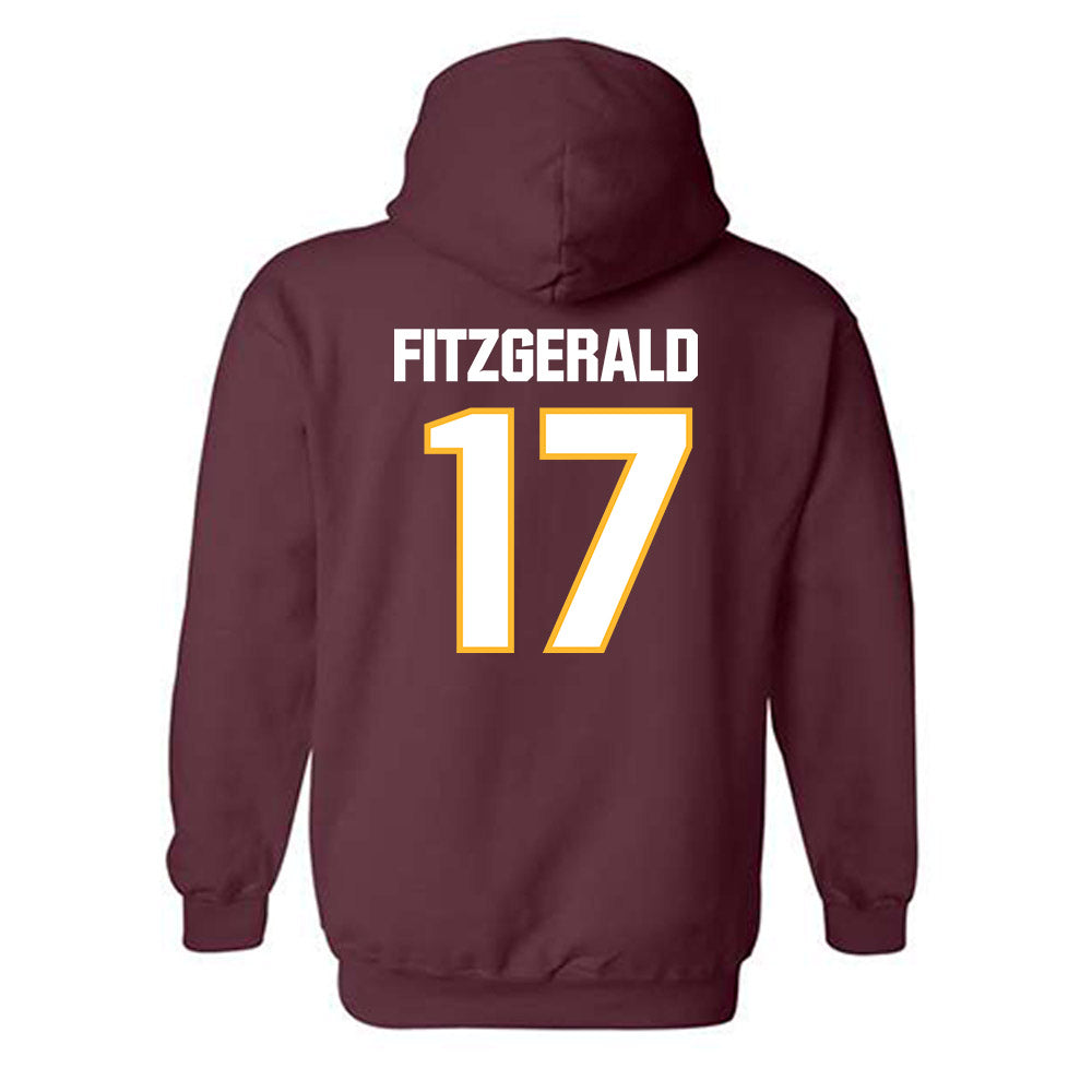 Loyola - NCAA Women's Soccer : Annie Fitzgerald - Classic Shersey Hooded Sweatshirt-1