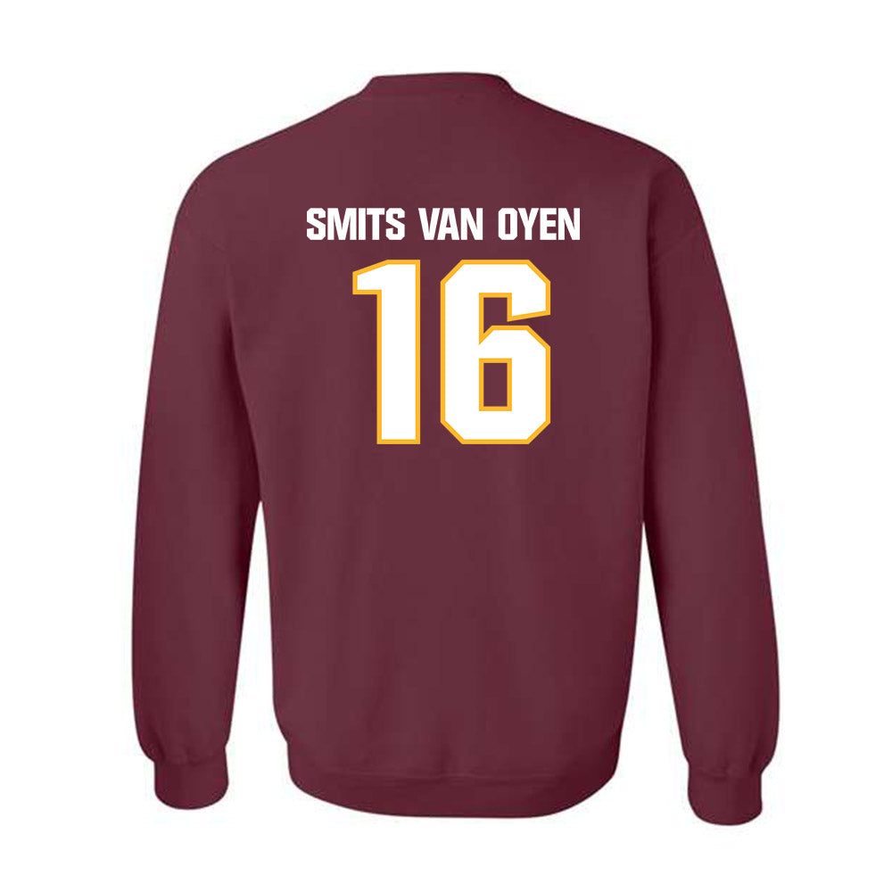 Loyola - NCAA Men's Volleyball : Alexander Smits Van Oyen - Classic Shersey Crewneck Sweatshirt-1