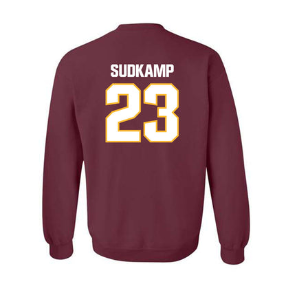 Loyola - NCAA Women's Soccer : Abby Sudkamp - Classic Shersey Crewneck Sweatshirt-1