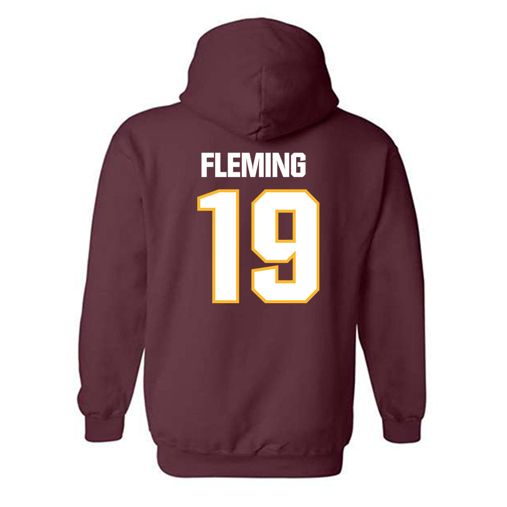 Loyola - NCAA Women's Soccer : Ava Fleming - Classic Shersey Hooded Sweatshirt-1