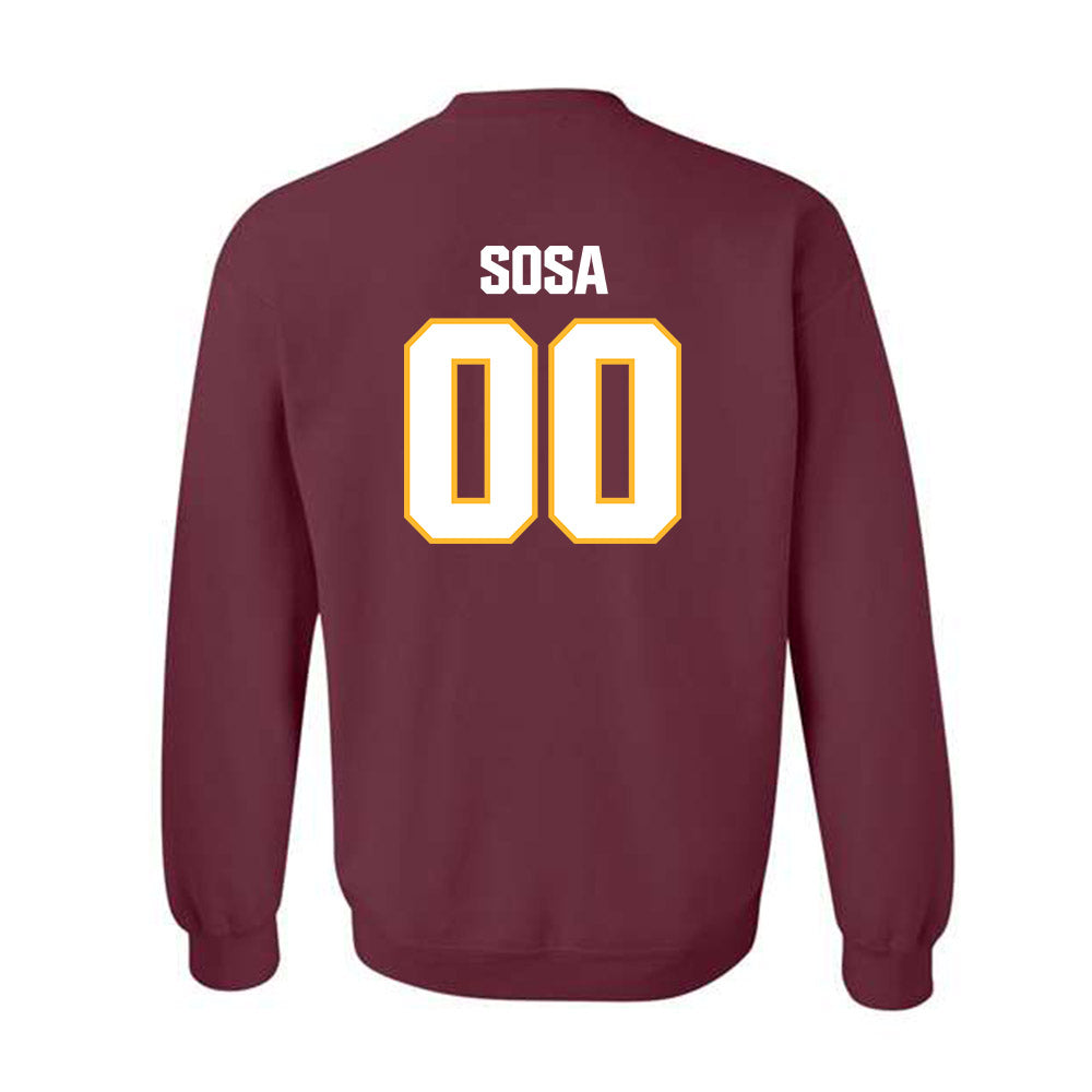 Loyola - NCAA Men's Volleyball : Aleksandar Sosa - Classic Shersey Crewneck Sweatshirt-1