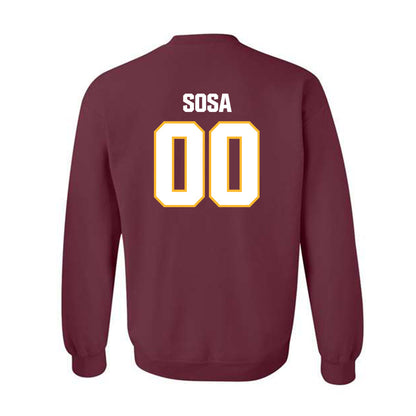 Loyola - NCAA Men's Volleyball : Aleksandar Sosa - Classic Shersey Crewneck Sweatshirt-1